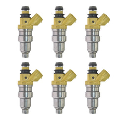 6x Fuel Injector 23209-70040 23250-70040 for Toyota Supra 3.0L 1986-1988 6B93BC-57