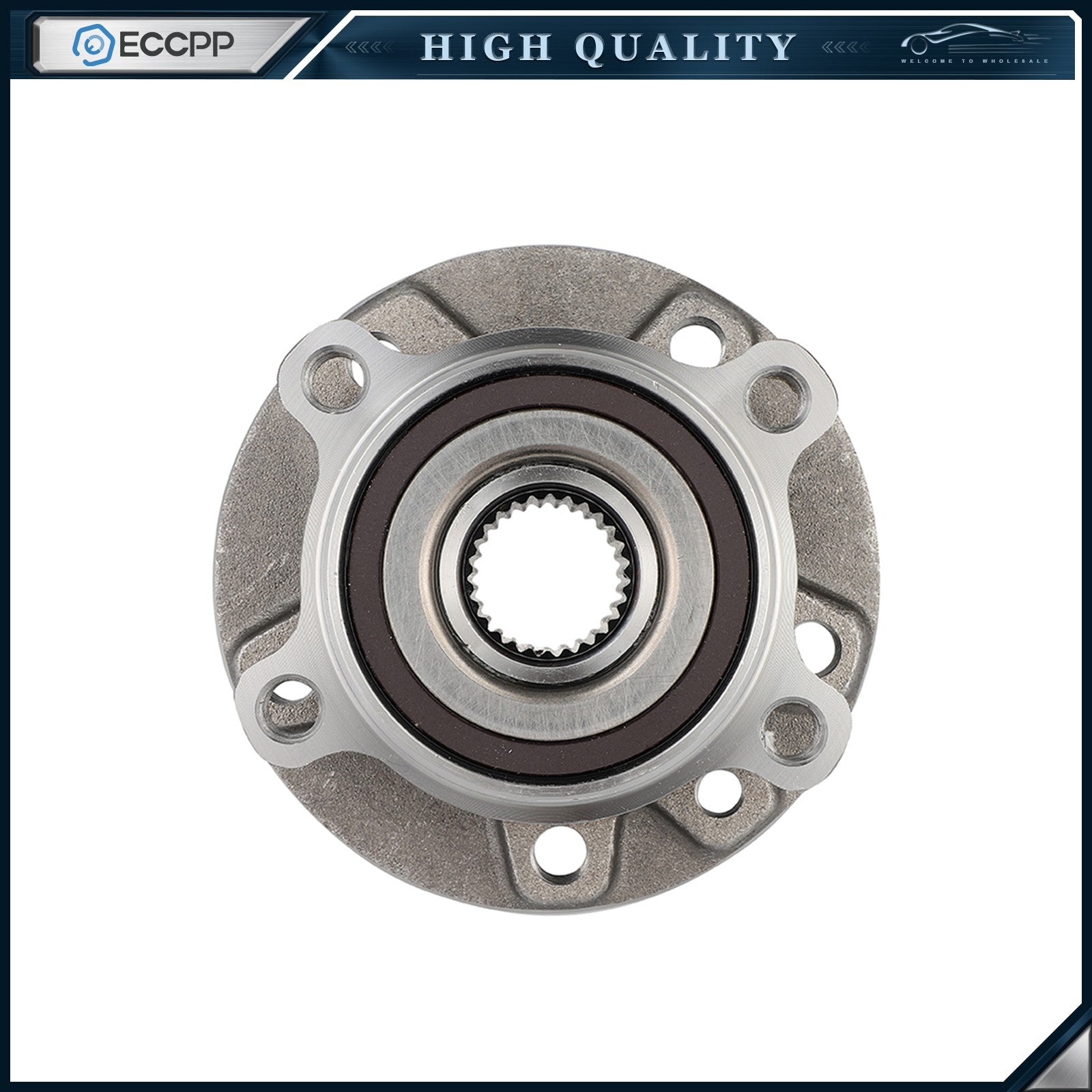 4Pcs Front & Rear Wheel Hub Bearings Assembly For Jeep Compass Renegade AWD Only 6B93BC-57