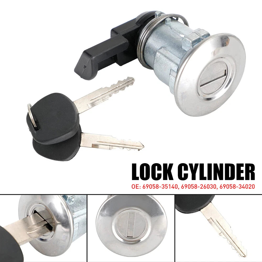 For Toyota 1995-2004 Tacoma 2000-2003 Tundra Fuel Door Lock Cylinder & Key EOA 6B93BC-57