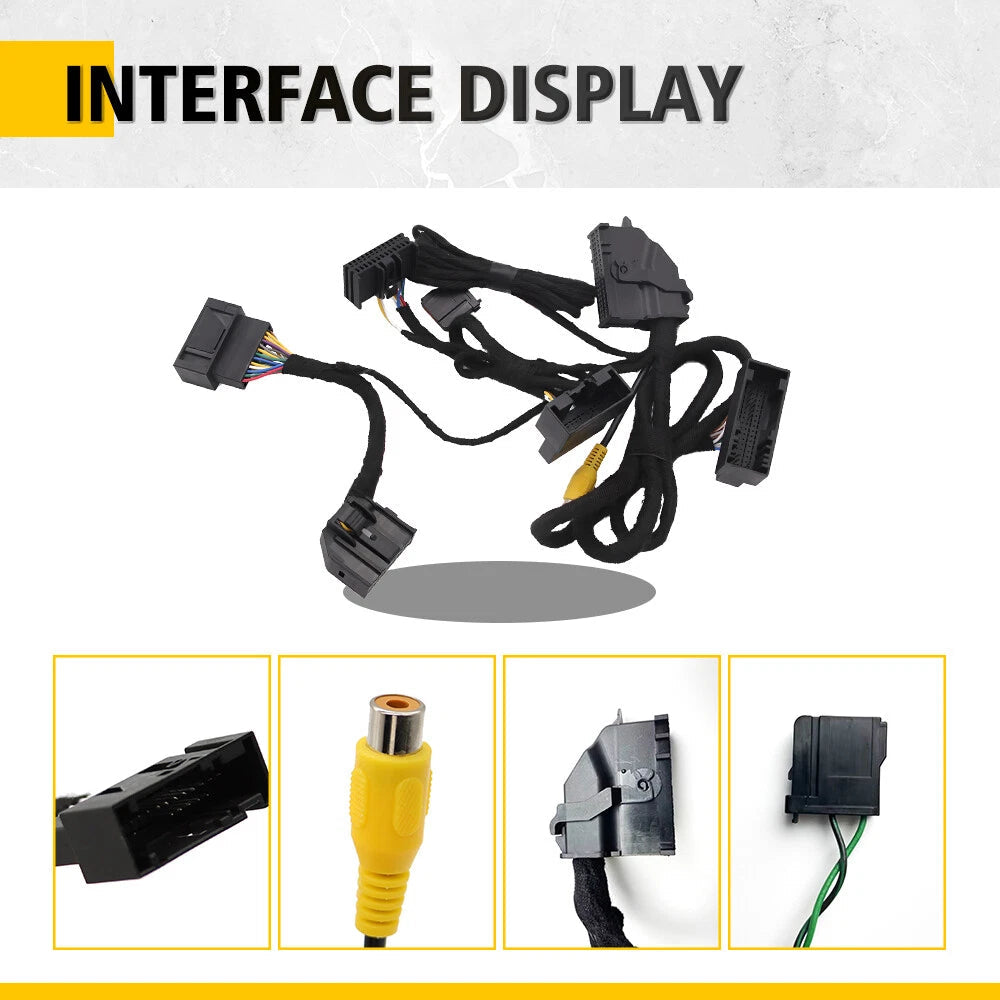 4" To 8" PNP Conversion Power Harness SYNC 1 to SYNC 2 3 for Ford F-150 Explorer 6B93BC-57