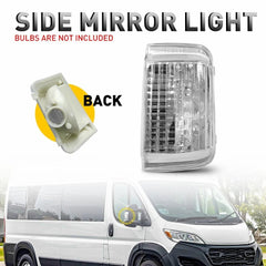 For 2014-2023 Ram ProMaster Front Right Passenger Mirror Turn Signal Light Lamp 6B93BC-57