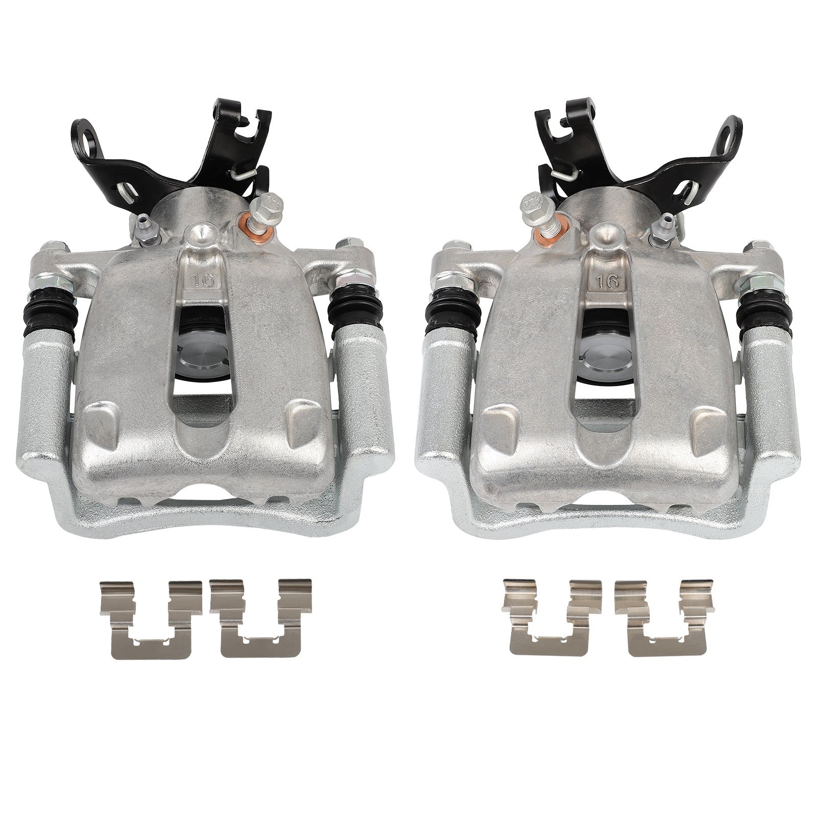 Rear Brake Calipers 2Pcs  Set For 2014-2015 Chevrolet Malibu 18B5505 18B5504 6B93BC-57