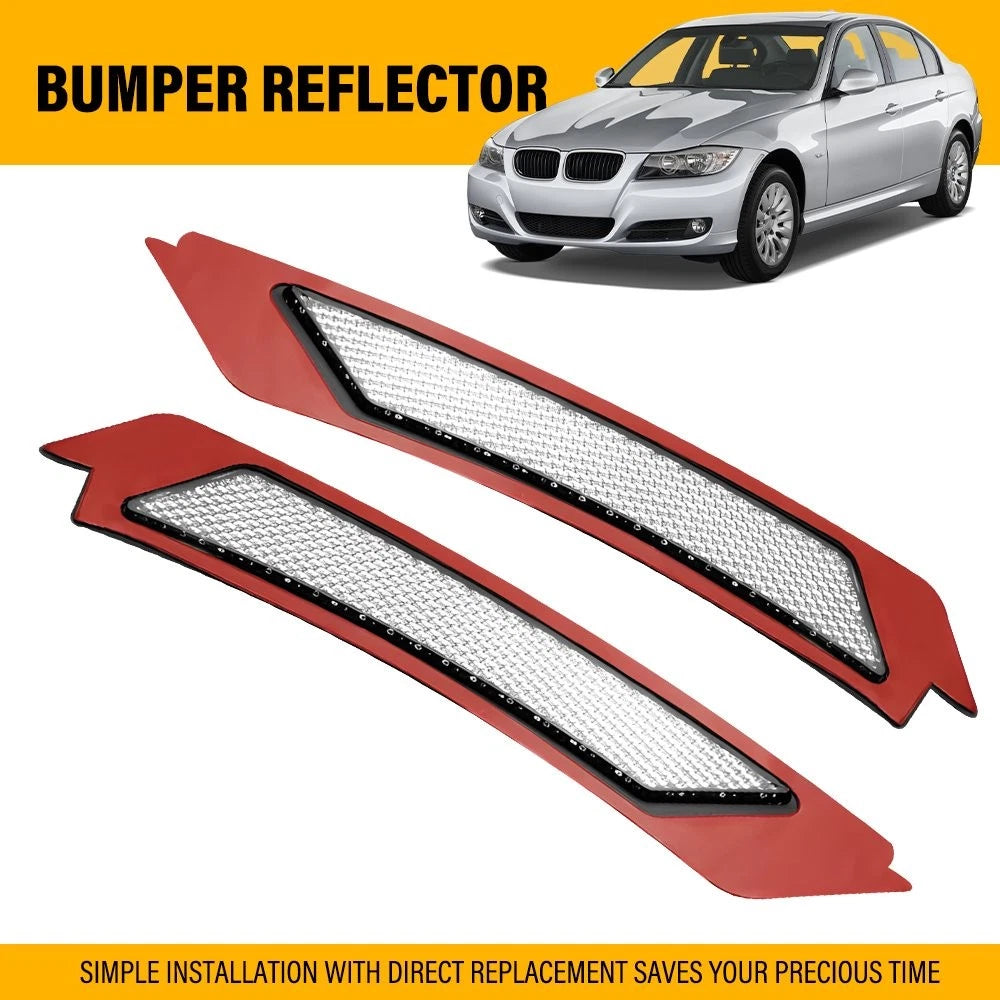 2X Front Bumper Side Marker Light For BMW 3 Series E90 Sedan E91 Wagon 2009-11 A 6B93BC-57