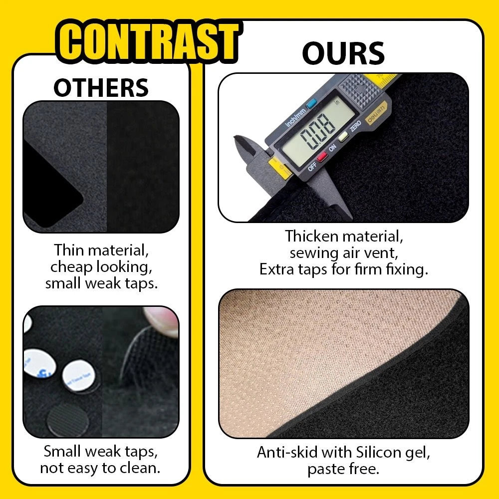 For Acura TL 2004 2005 06 2007 2008 Dashboard Pad Carpet Dash Cover Mat Black EA 6B93BC-57