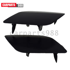 2Pcs Left Right Front Bumper Headlight Washer Nozzle Cover For Audi Q7 2010-2015 6B93BC-57