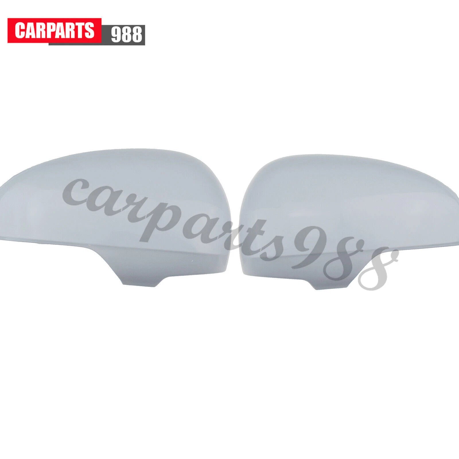 Left Right Side Rearview Mirror Cover Cap White for Toyota Reiz Prius 2010-2012 6B93BC-57
