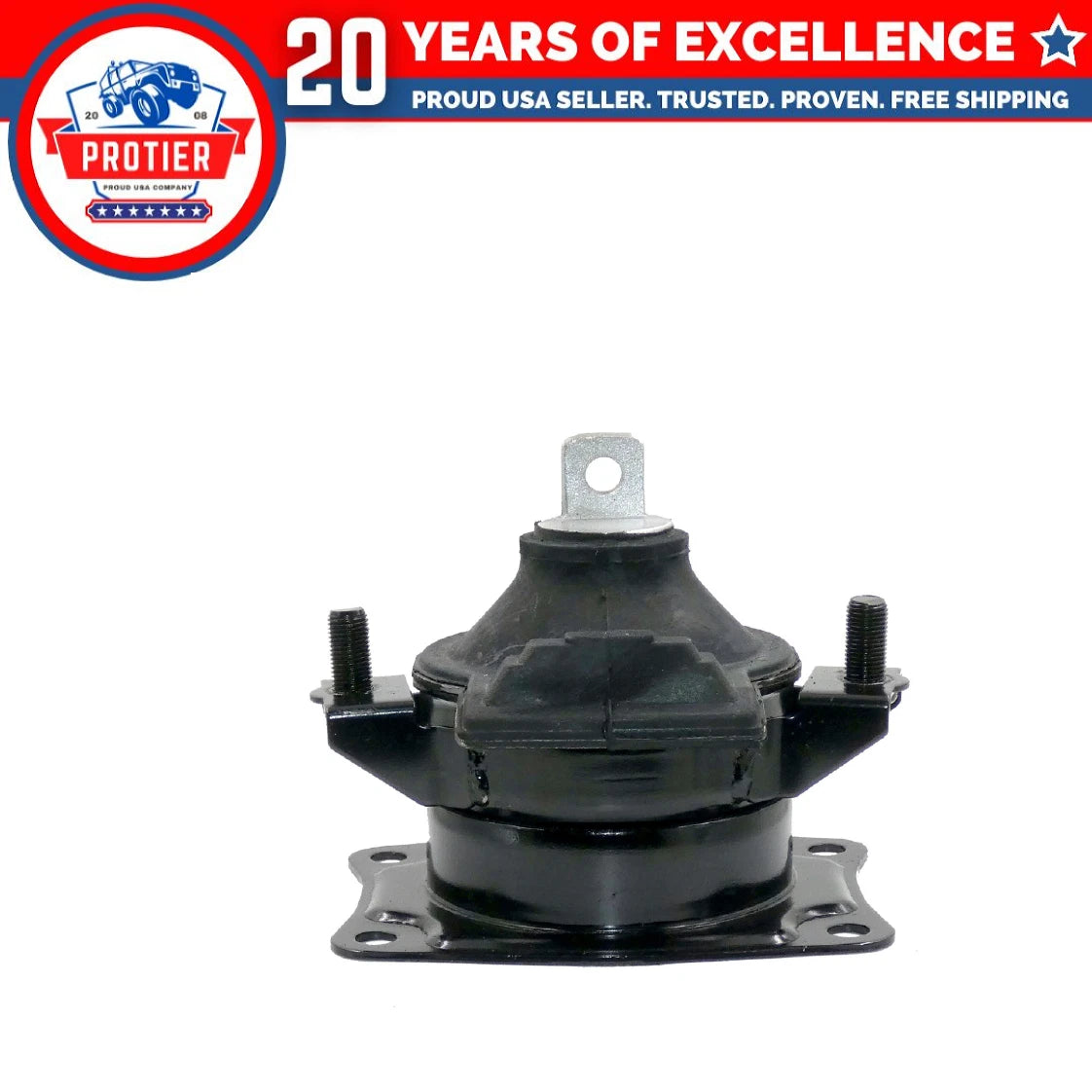 Front & Rear Motor Mount Set 3PCS for Auto Trans 03-07 Honda Accord 2.4L 6B93BC-57