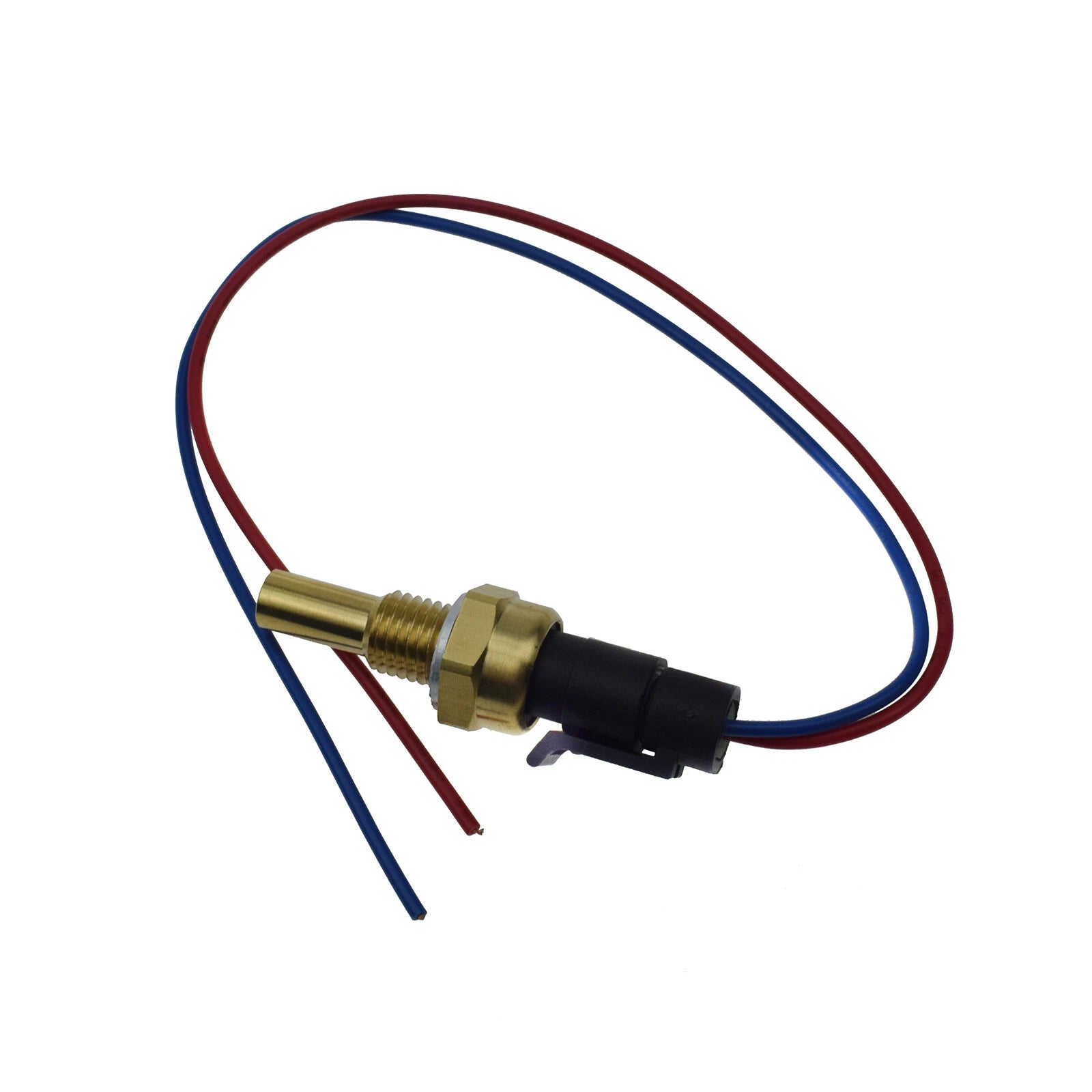 Coolant Water Temperature Sensor & Connector Pigtail For GMC Chevrolet Pontiac 6B93BC-57