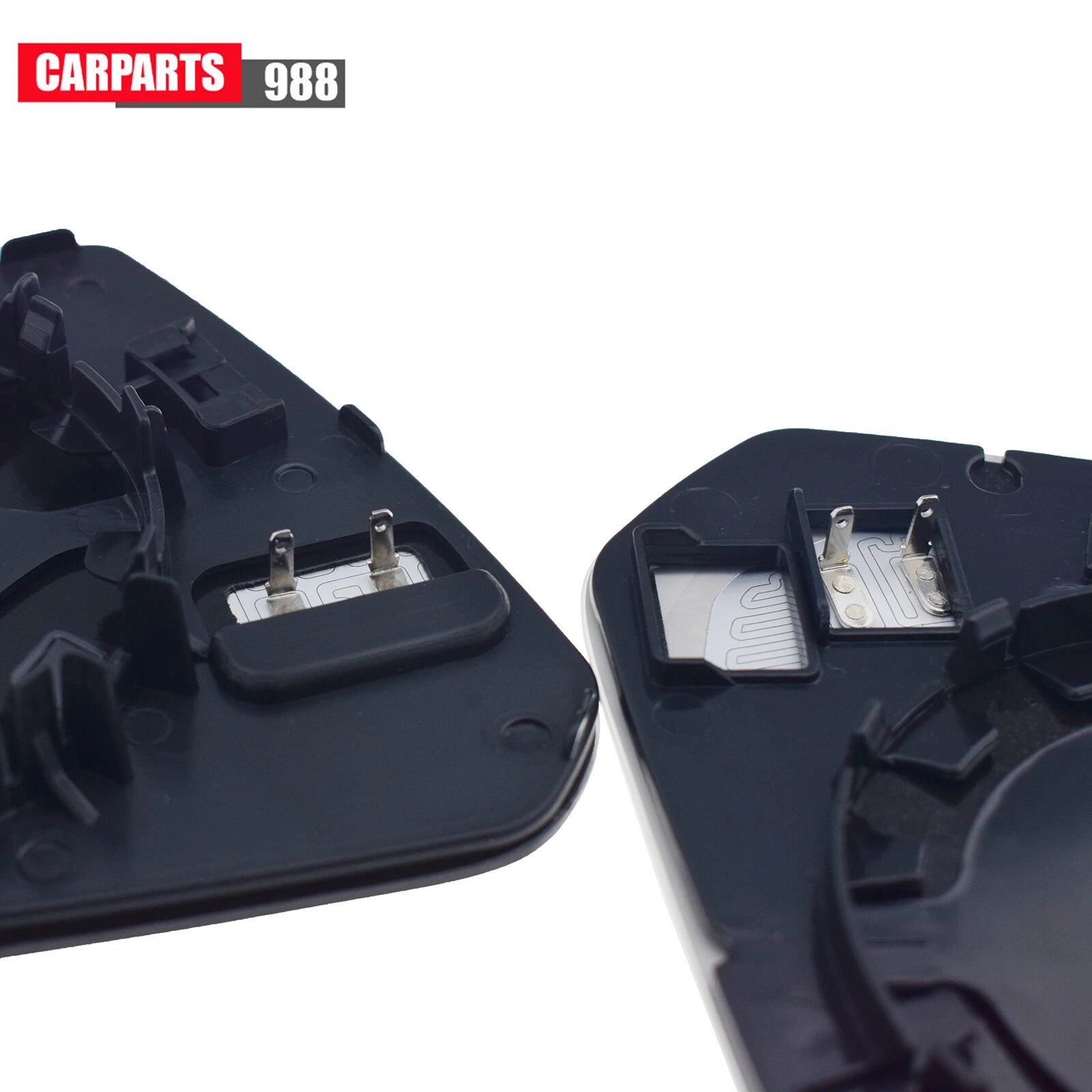 Pair LH RH Mirror Glass Heated For 2015-19 Hyundai Sonata 87611C2000 87621C2000 6B93BC-57