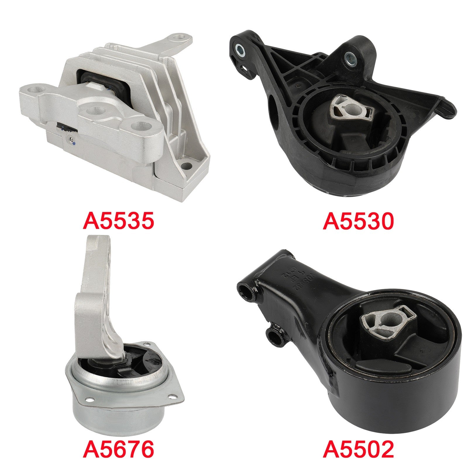 4Pcs Engine Motor & Transmission Mount For Buick LaCrosse V6 3.6L 2010-2016 AUTO 6B93BC-57
