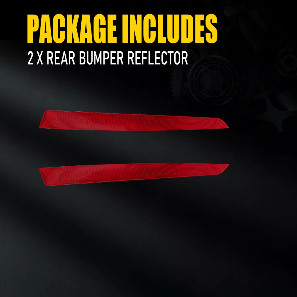 Pair Rear Bumper Reflector For Case 12-17 BMW 3-Series F30 M F31 Sport 330i 340i 6B93BC-57