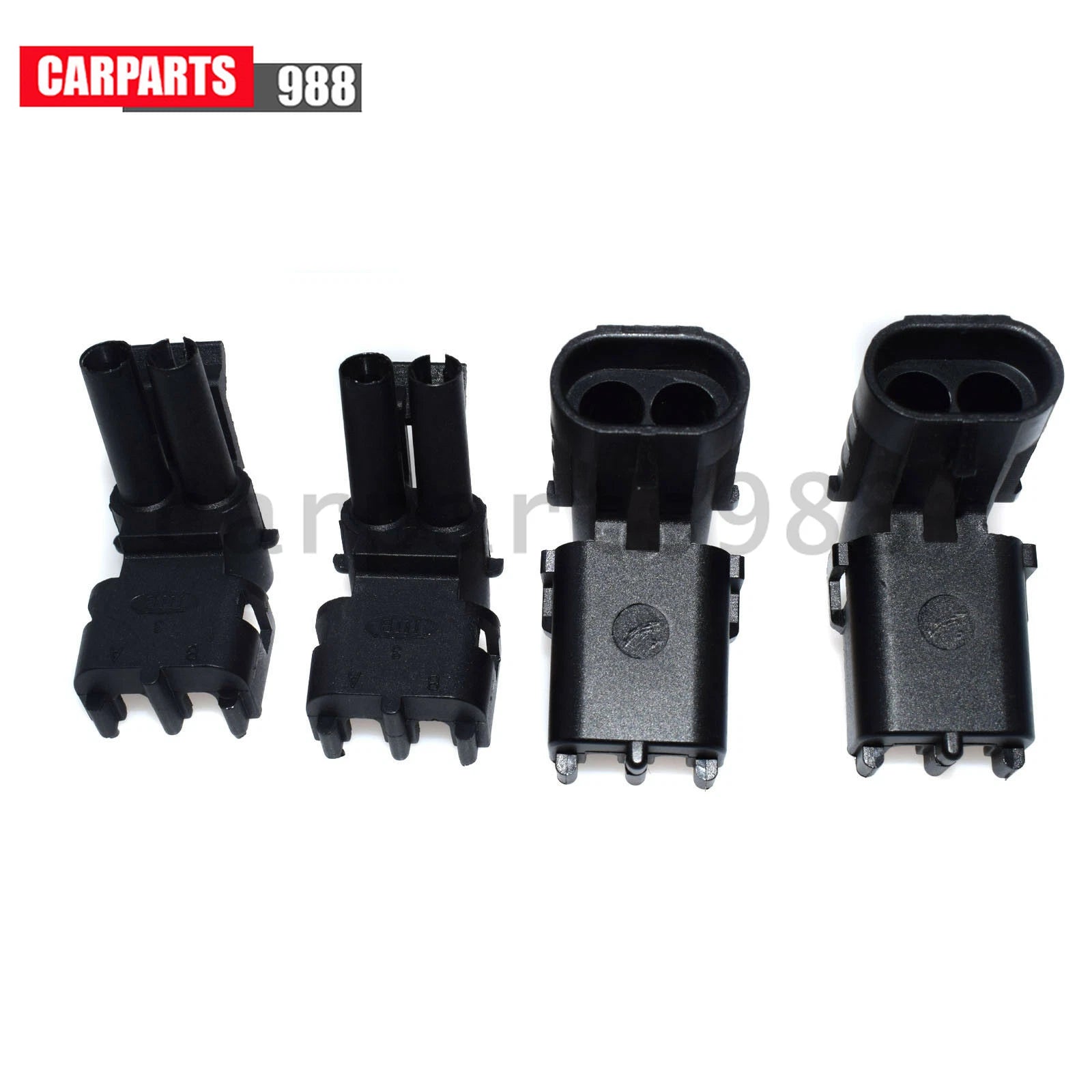 Set of 2 12015792 2 Way Weather Pack Series Male & Female Connector Harness Kit 6B93BC-57