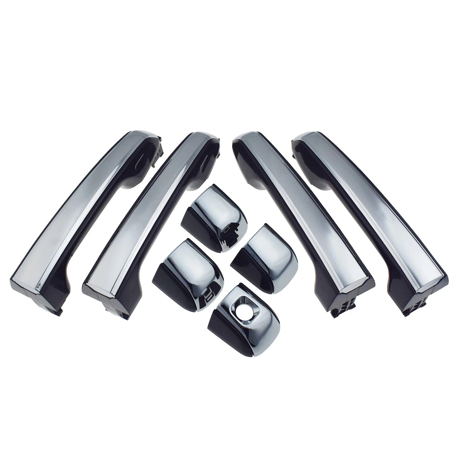 4PCS Front Rear Left Right Door Handle For 2010-2021 Lexus GX460 Toyota 4Runner 6B93BC-57