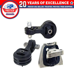Fits 2007-2011 Honda CR-V 2.4L Torque Strut & Transmission Mount Set for AUTO 6B93BC-57