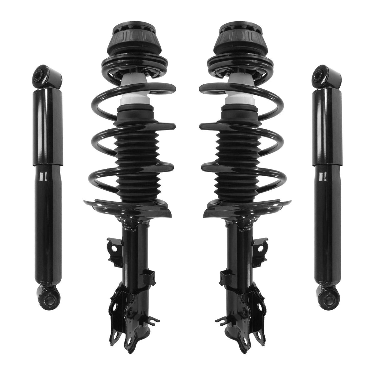Front & Rear Complete Strut Assembly Shock Kit for 2012-2017 Hyundai Accent 6B93BC-57