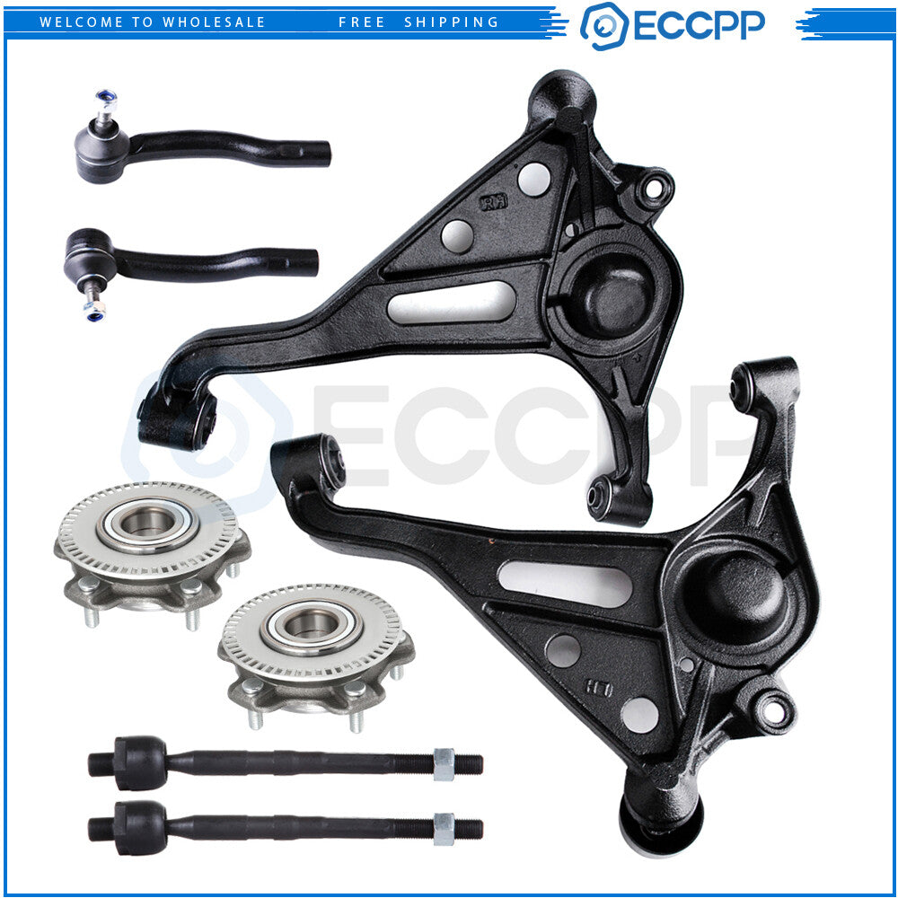 8x Front Control Arm Ball Joint Wheel Bearning Hub For 01-05 Suzuki Grand Vitara 6B93BC-57
