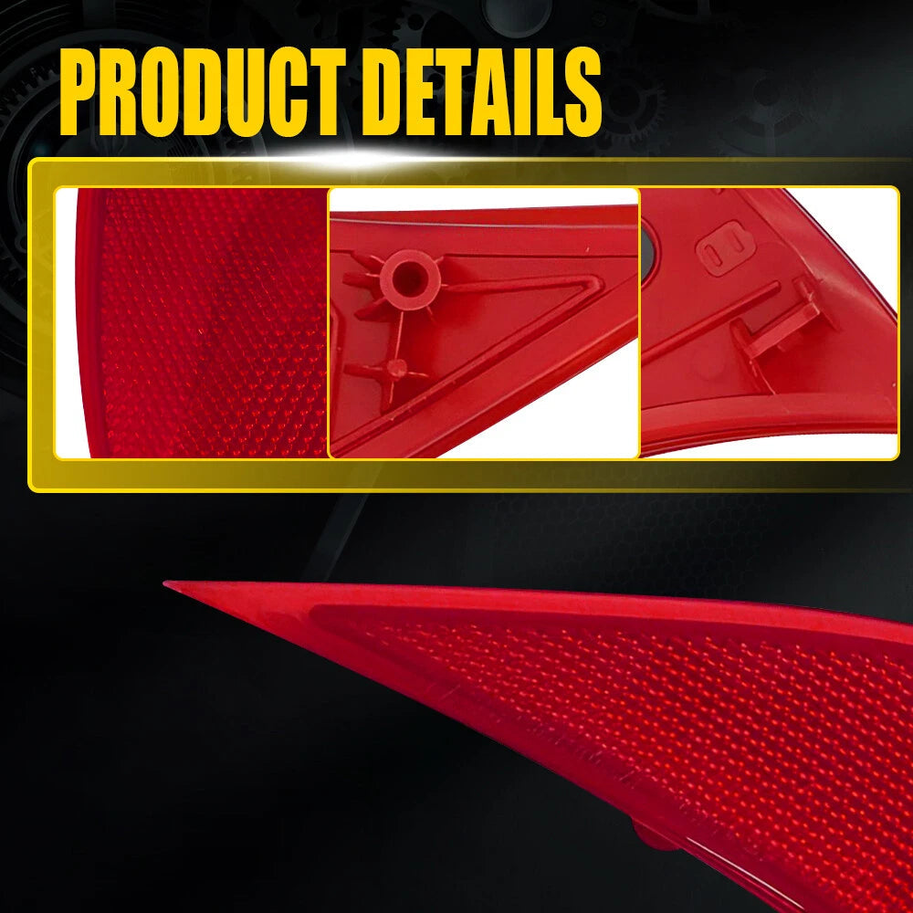 2X Rear Bumper Reflector Light Lamp LH RH For 2014-20 Lexus IS250 IS350 IS300 EA 6B93BC-57