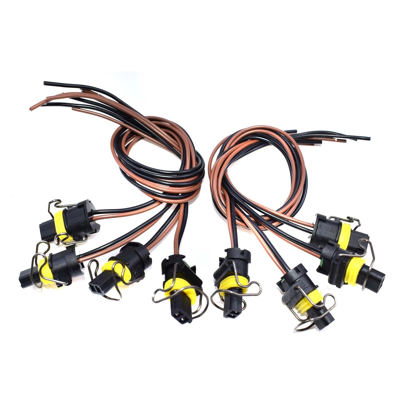 8X For Ford Powerstroke 6.0L/6.7L/7.3L F250 F350 F450 F550 Pigtail VGT Solenoid 6B93BC-57