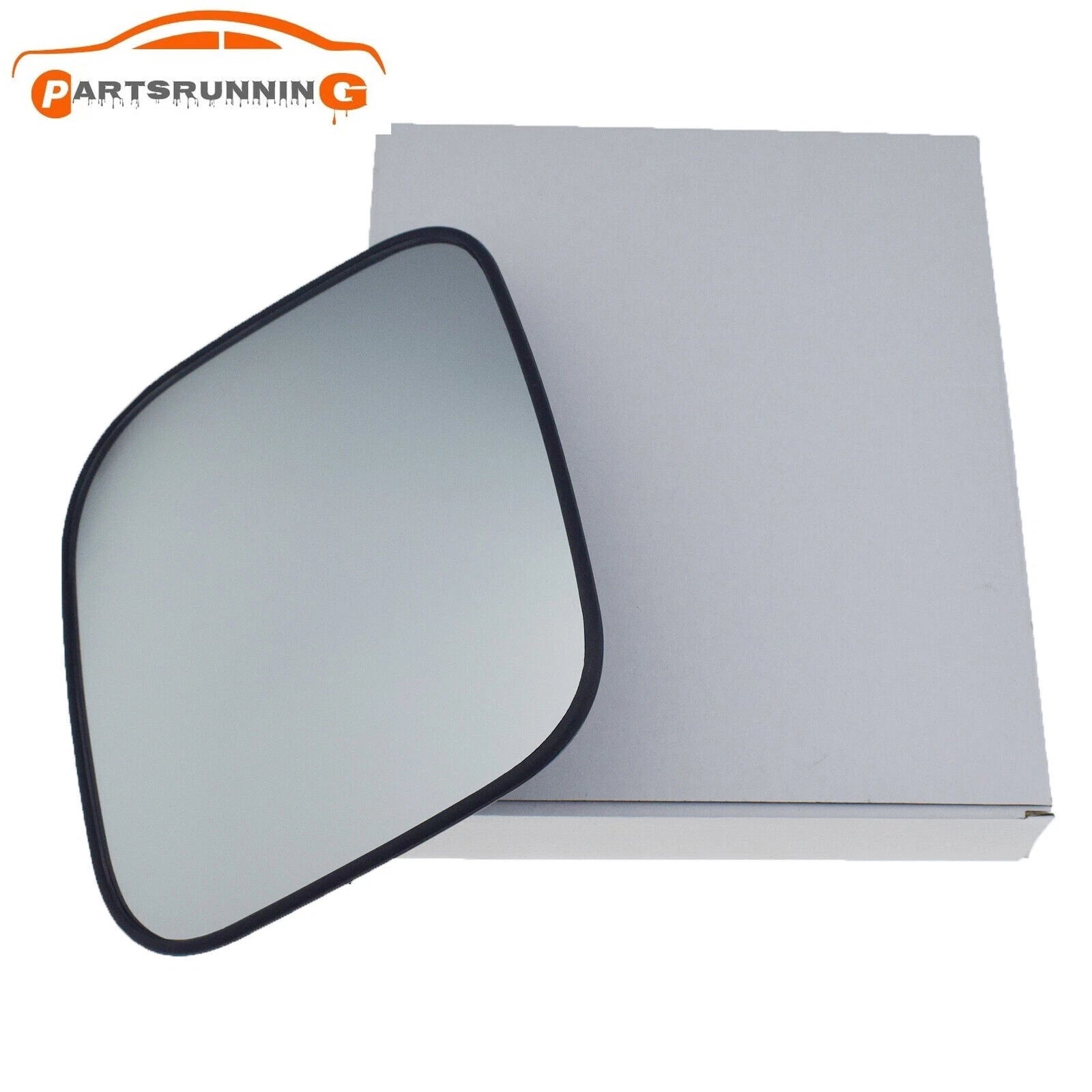 For 00-06 MITSUBISHI PAJERO SHOGUN Rear View Mirror Glass Heated Right MR387993 6B93BC-57