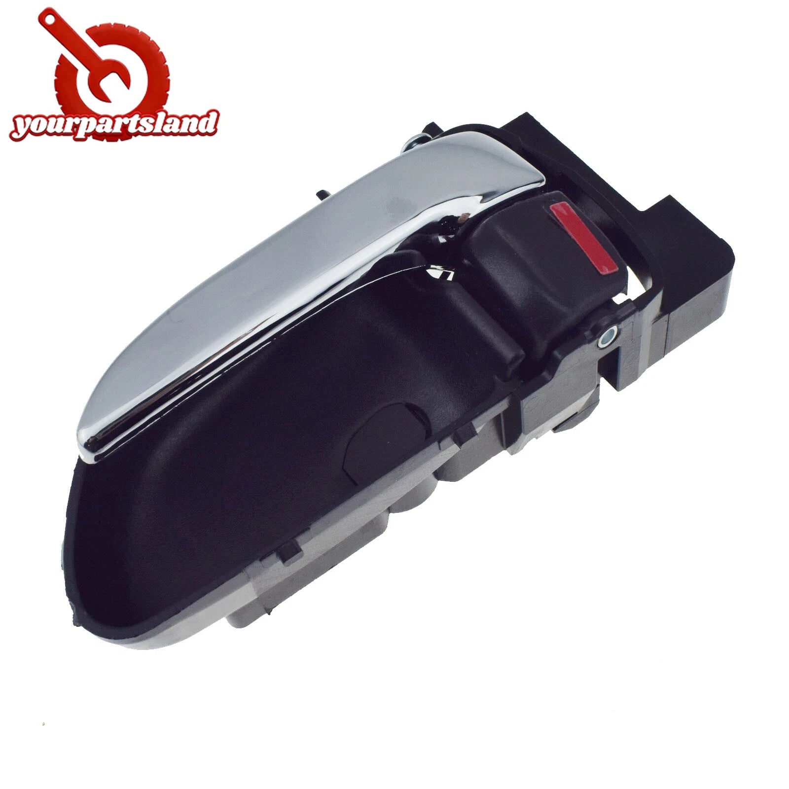 Front / Rear Left Inside Door Handle Shiny Chrome For Subaru Forester 2003-2008 6B93BC-57
