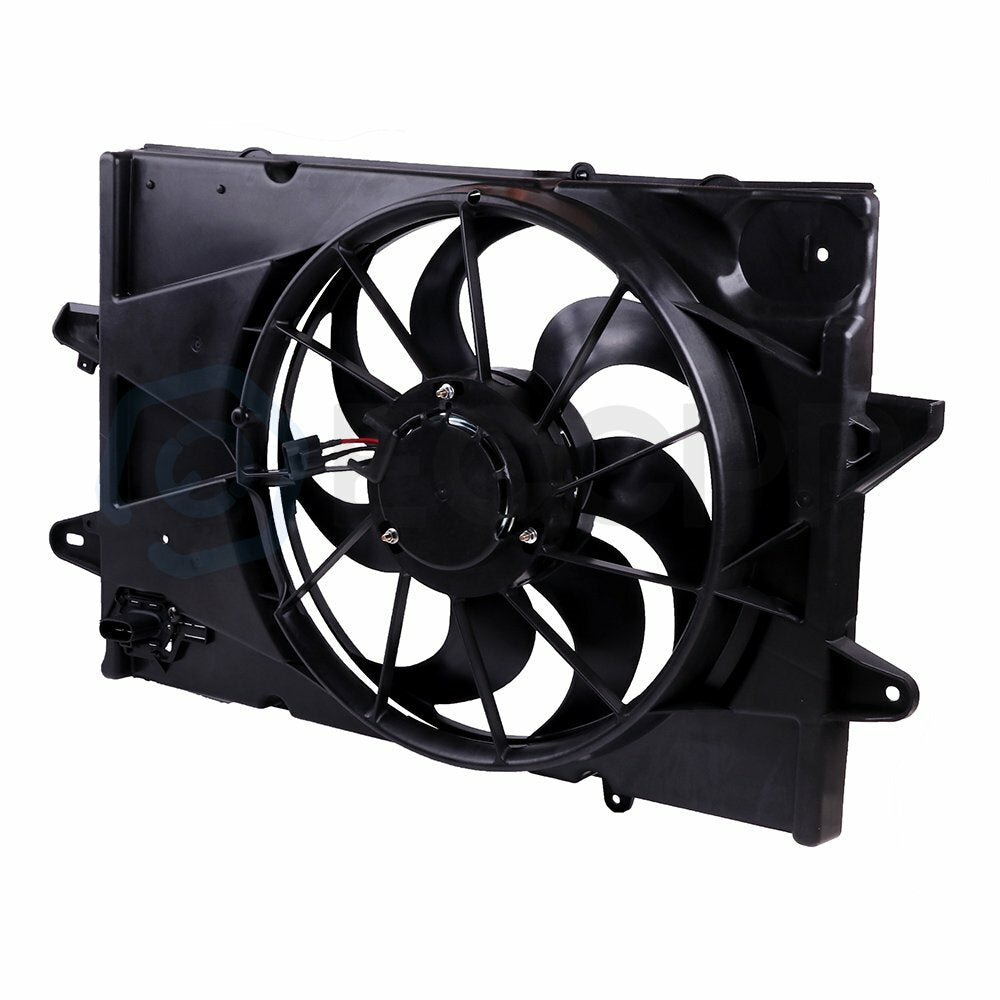 Radiator Cooling Fan Assembly For 2010 2011 2012 Chevrolet Equinox LS LTZ KOEEP