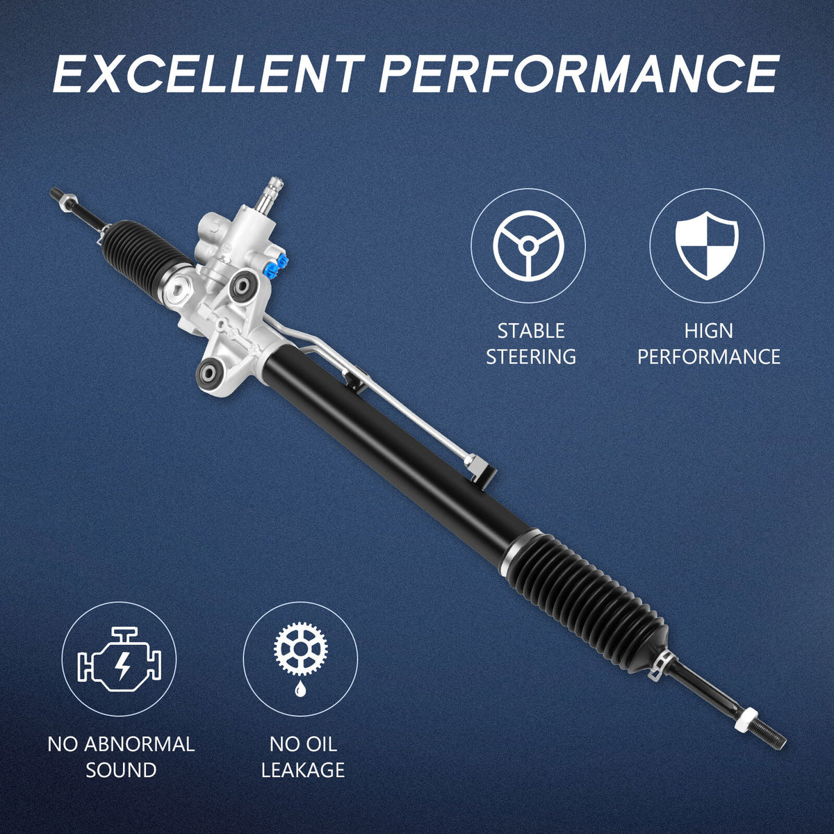 ECCPP Complete Power Steering Rack And Pinion For Honda Pilot 26-2719 Rack 25900