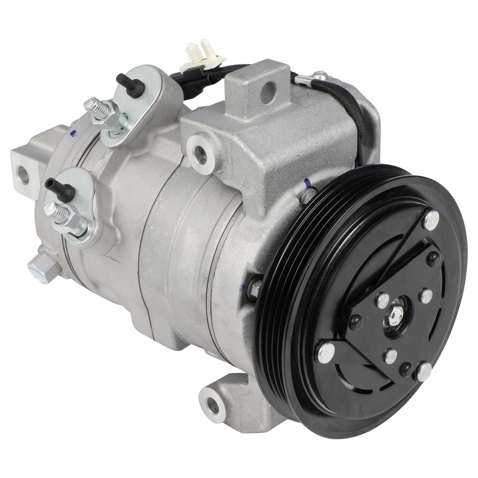 A/C Compressor with Clutch & Pulley for Ford Mustang Base 2011-2014 3.7L DKS17D 6B93BC-57