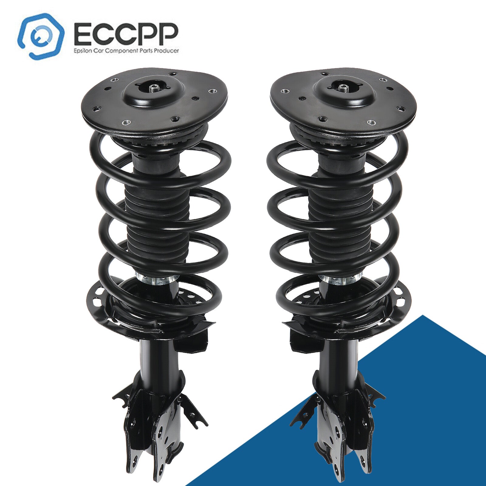 Loaded Fits 2013-2019 Ford Fusion Front Suspension Complete Struts w/ Springs 6B93BC-57