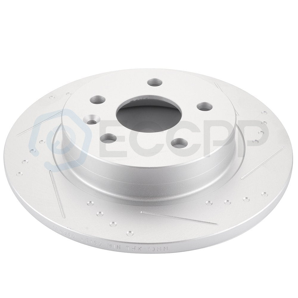 Rear Disc Rotors + Brake Pads for Buick Encore Chevy Cruze Limited Sonic Trax 6B93BC-57