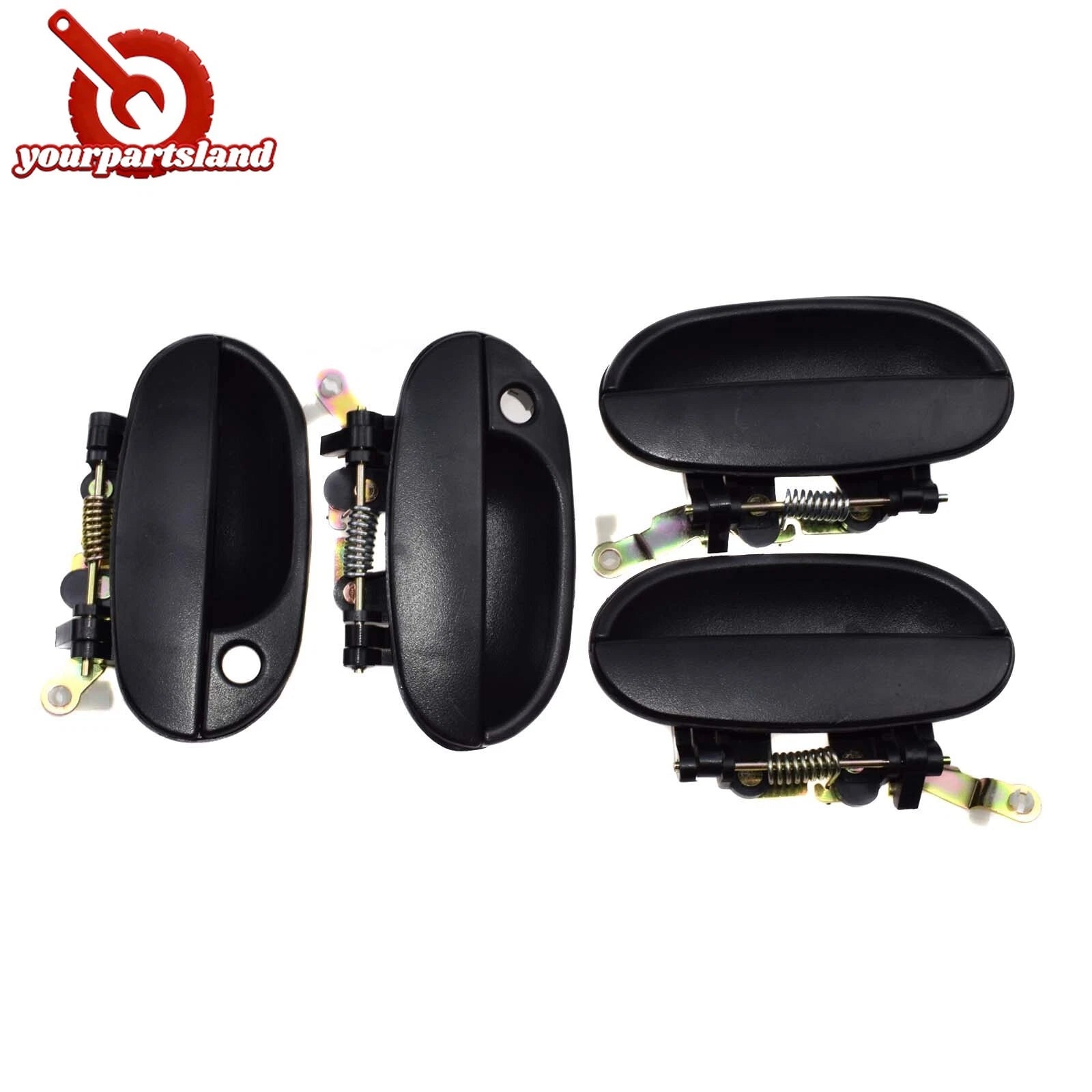 Outside Door Handles Front Left Rear Right For Hyundai Accent 1995 96 97 98 1999 6B93BC-57