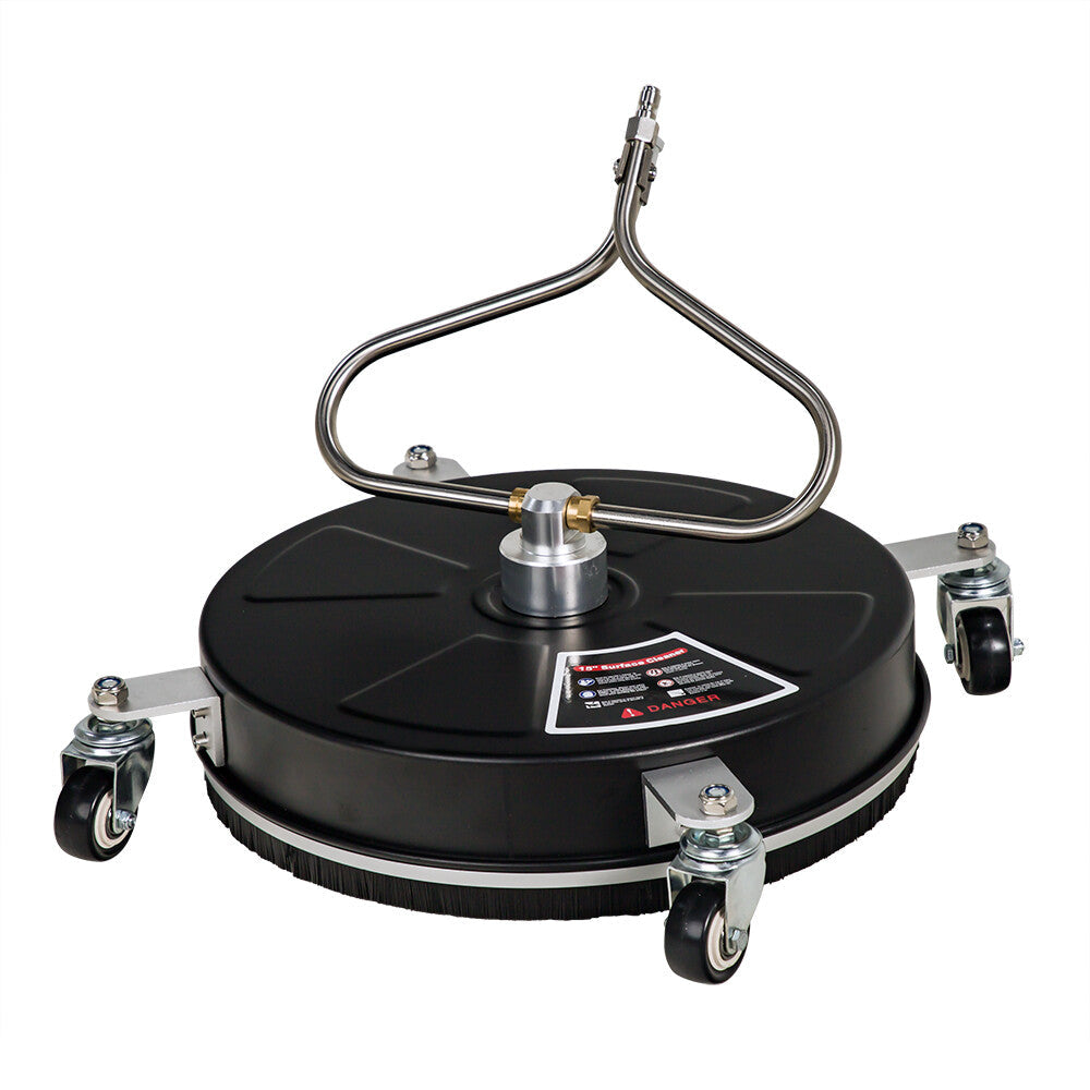 15" Pressure Washer Surface Cleaner 4000PSI w/Extension Wand +1/4" Quick Connect 6B93BC-57