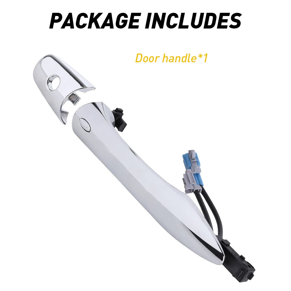 Door Handle For INFINITI FX35 FX45 Front Driver Side Outside Chrome Smart Entry 6B93BC-57
