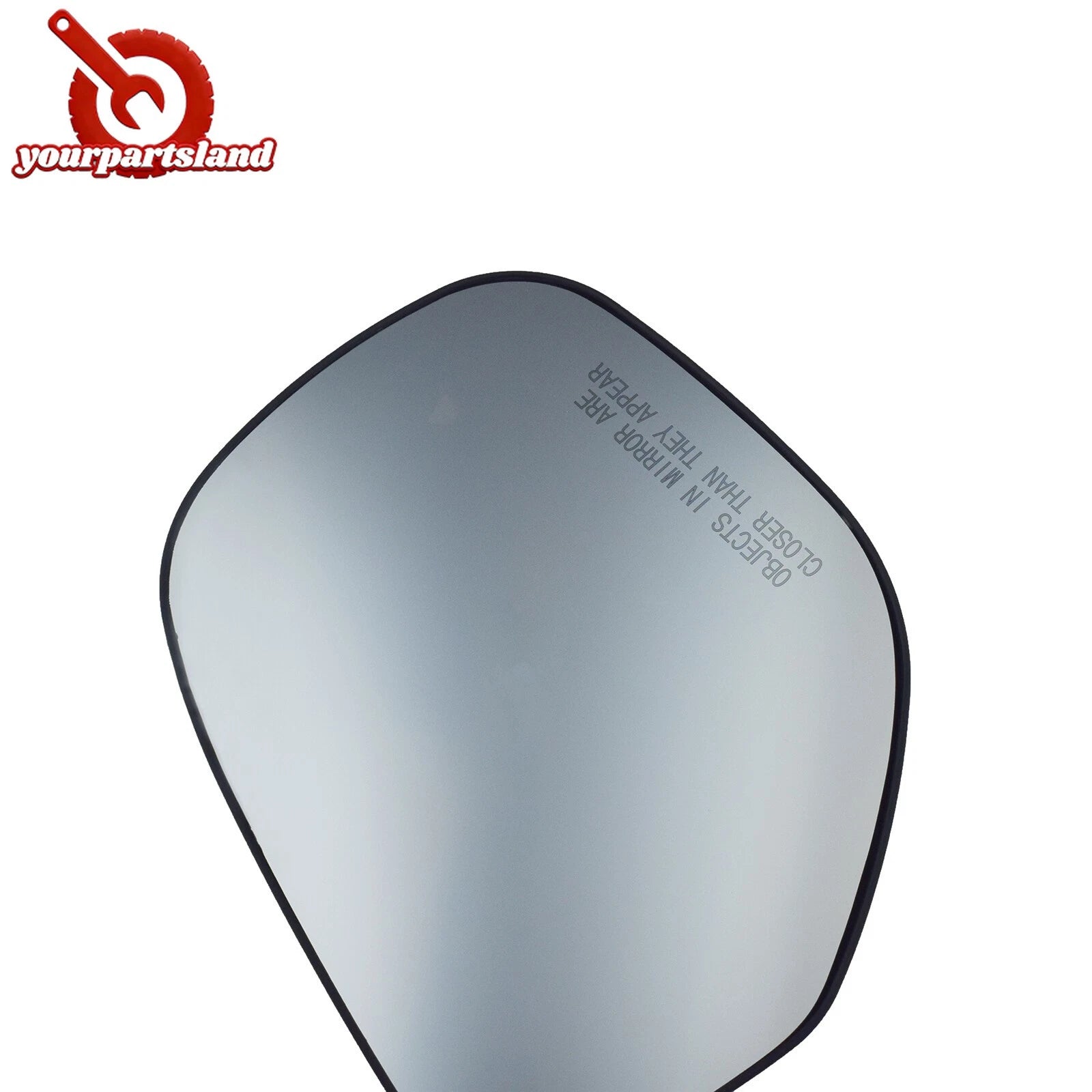 Heated Mirror Glass w/ Backing Plate for Mitsubishi Outlander 10-13 Passenger RH 6B93BC-57