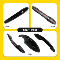 4PC For 2014-2024 Mini Hatch 5-door (F55) Door Handle Cover Trim Overlay Cap EOA 6B93BC-57