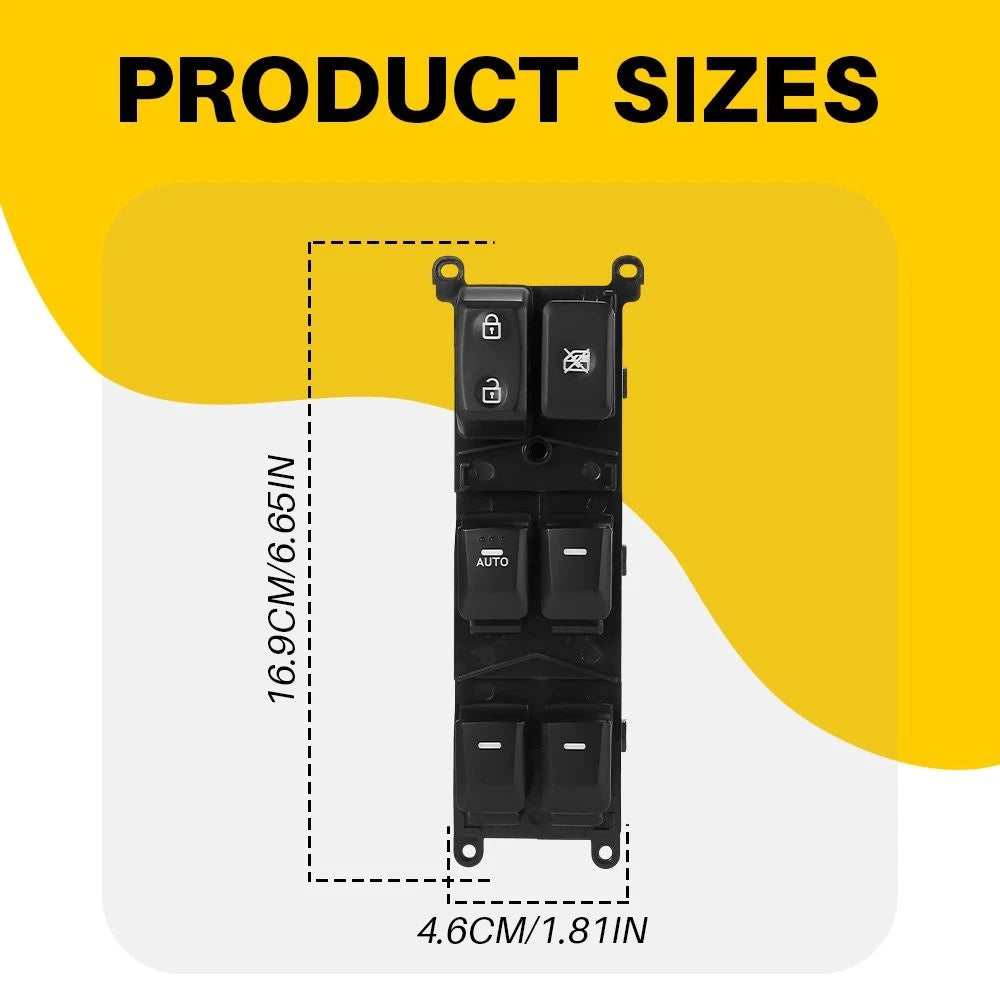For 2012-2015 Kia Rio Front Left Driver Master Power Window Control Switch EOA 6B93BC-57