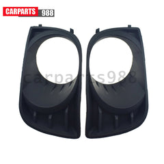 Pair Front Fog Light Cover Bezel For 08-17 Toyota Sequoia 814810C021 814820C021 6B93BC-57