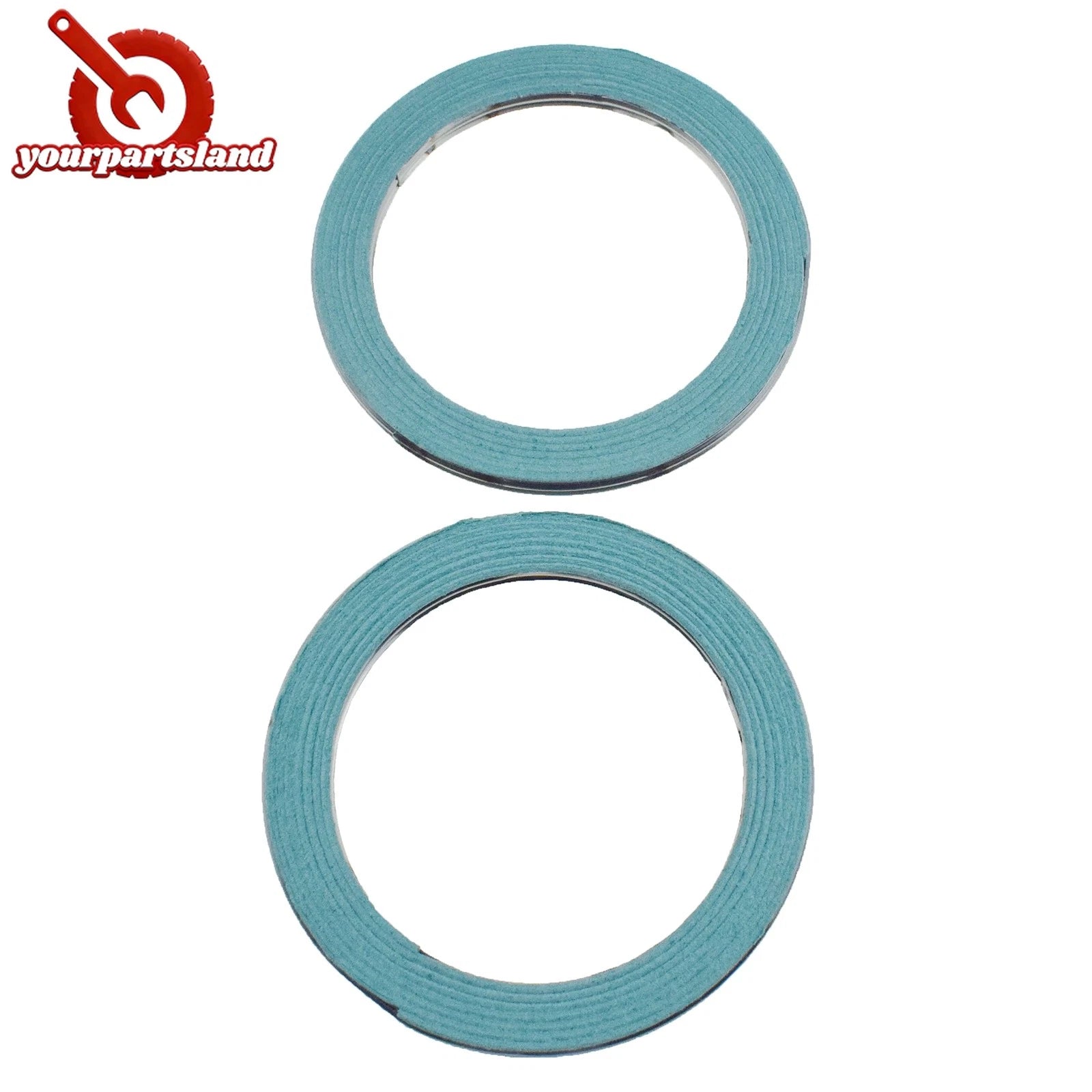 90917-06076 For Toyota Tacoma LEXUS GS400 ES300 LX450 2PCS Exhaust Pipe Gasket 6B93BC-57