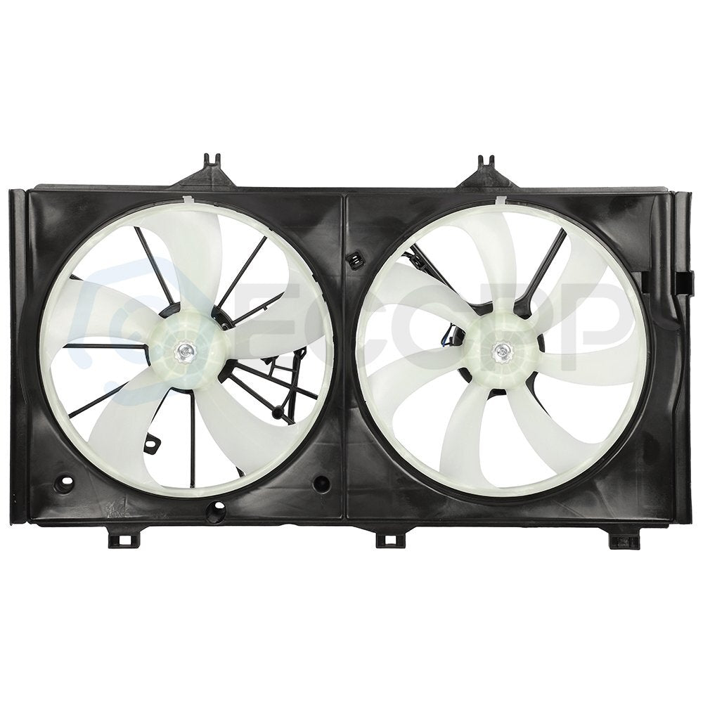 Electric Radiator Condenser Cooling Fan Kit For 2009 2010-2012 Toyota Venza 6B93BC-57