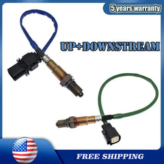 2pcs Up+Downstream O2 Sensor CV6Z9G444A 8F9Z9F472H For Ford Focus Fusion 2.0L l4 6B93BC-57