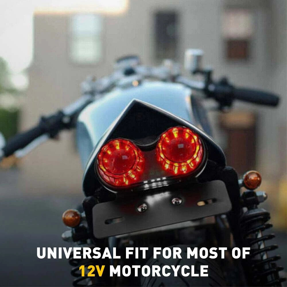 For Honda Shadow VLX 600 VT750 1100 Dual Rear LED Turn Signals Brake Tail Light 6B93BC-57