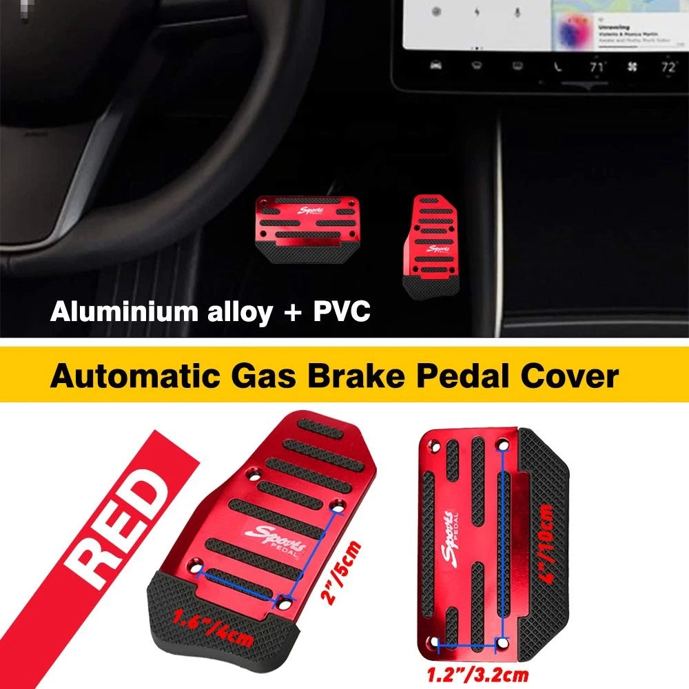 Universal Non Slip Automatic Gas Brake Foot Pedal Pad Cover Car Accessories EXC 6B93BC-57