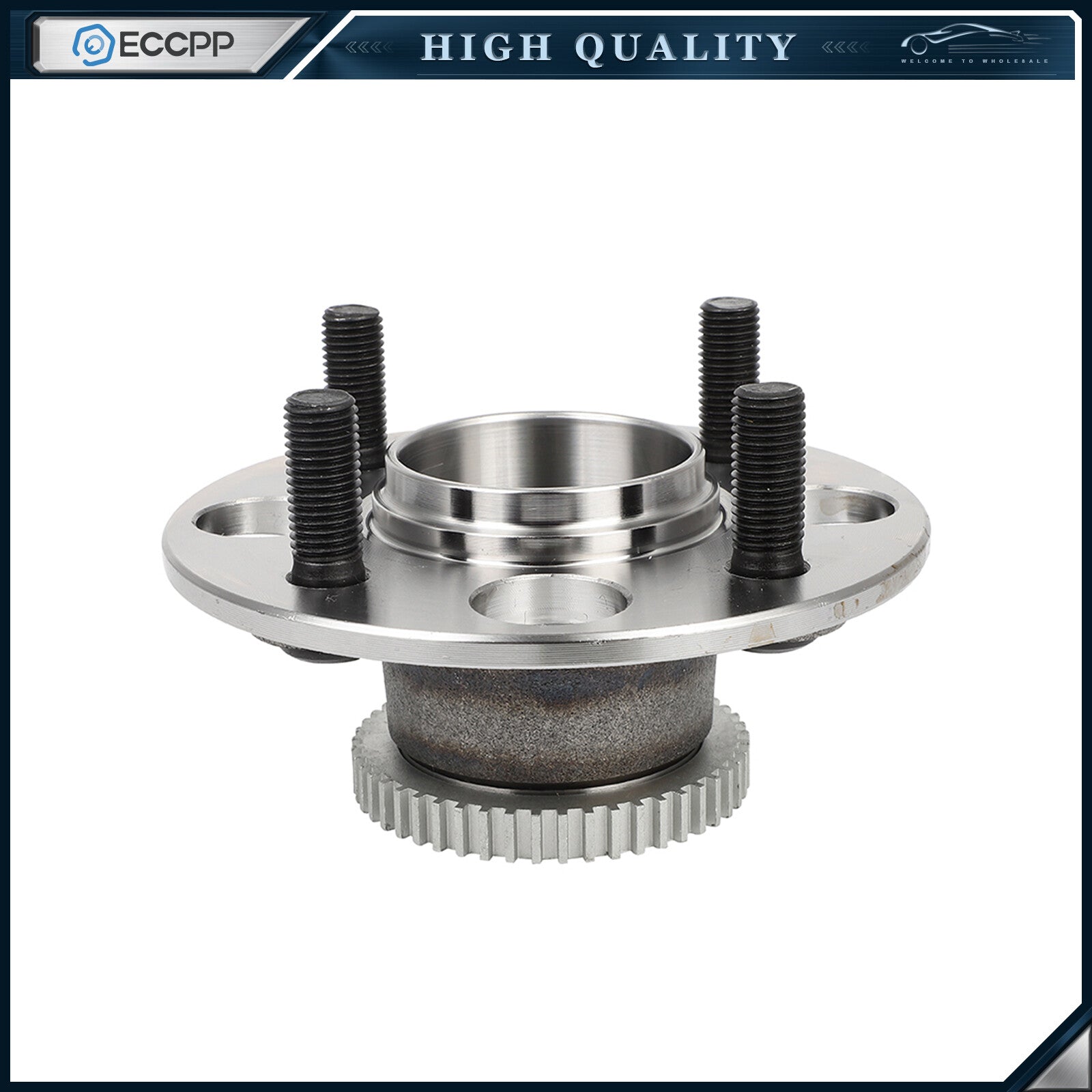 1Pc Wheel Hub Bearing Assembly Rear FWD For Honda Insight 2000 2001-2006 W/ ABS KOEEP
