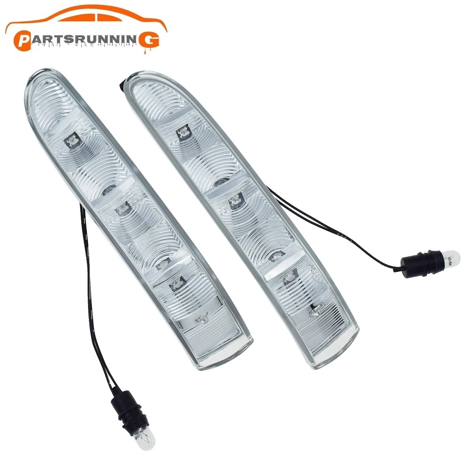 Pair Turn Signal Light Blinker Lamp For Benz W220 W215 S CL Class CL500 S500 6B93BC-57