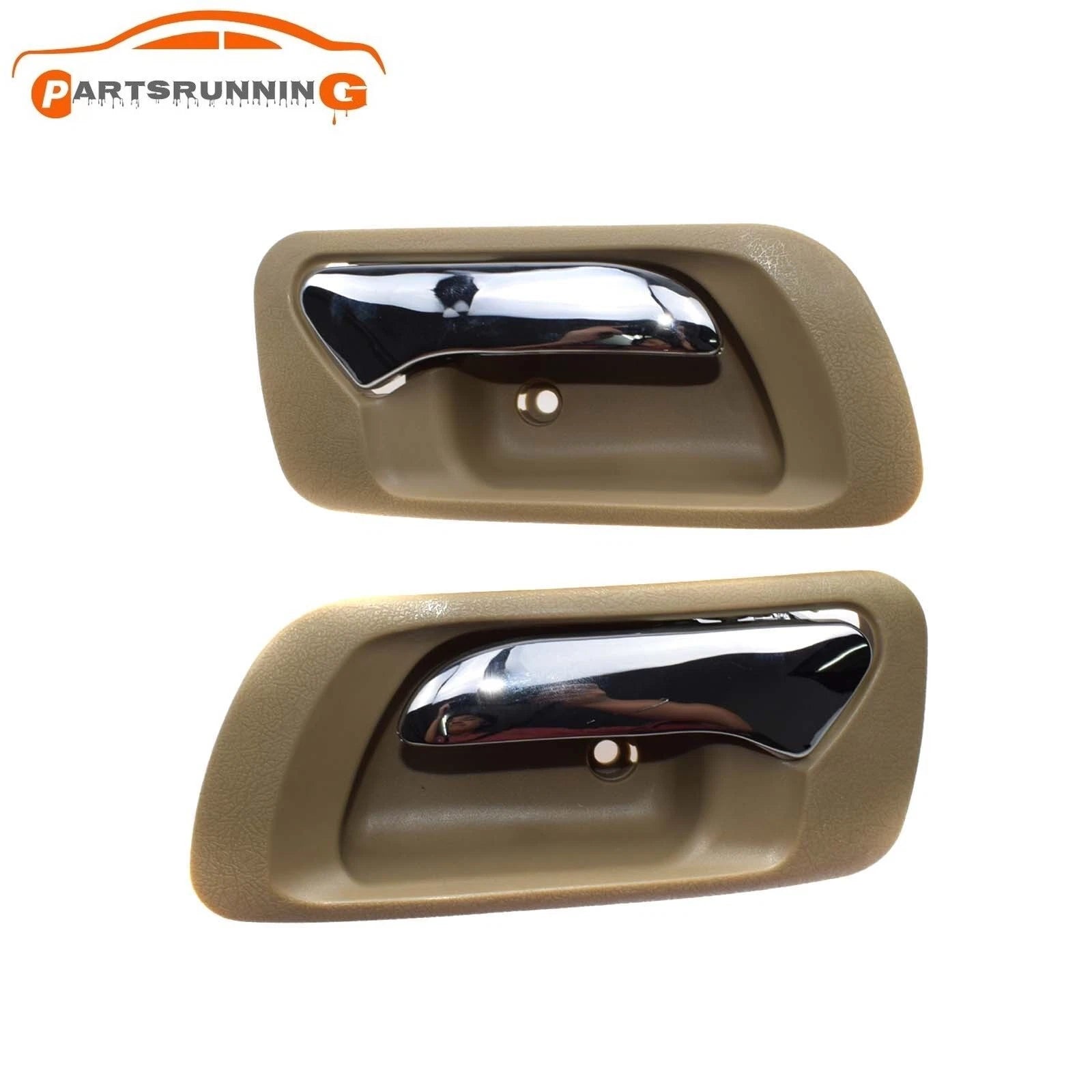 Rear Pair Beige Interior Door Handle 72660S84A01ZC For 1998-2002 Honda Accord 6B93BC-57