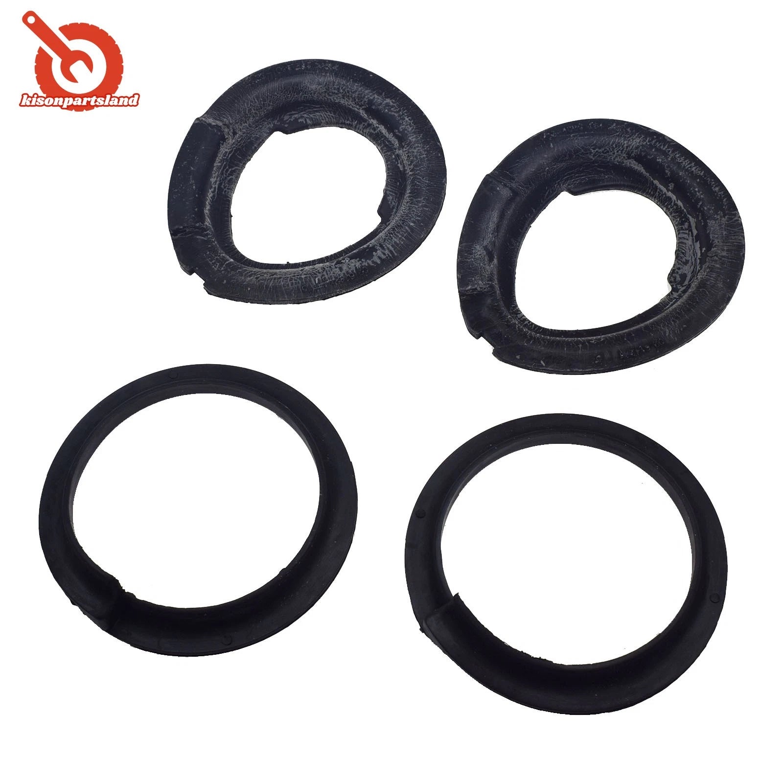 4PCS Front Upper&Lower Spring Pads Coil Shim For BMW E39 31331091867,31331096664 6B93BC-57