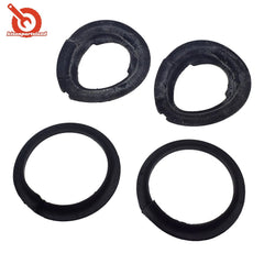 4PCS Front Upper&Lower Spring Pads Coil Shim For BMW E39 31331091867,31331096664 6B93BC-57