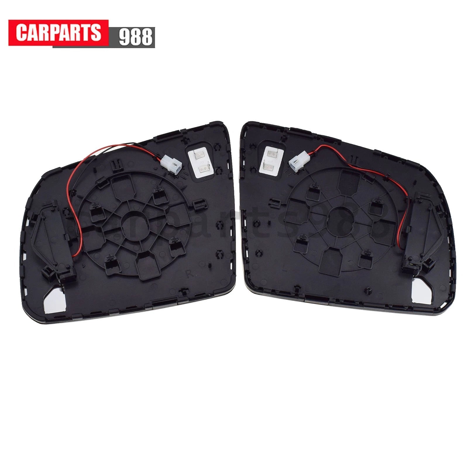 Left Right Heated Mirror Glass For 2008-2017 Toyota Tundra Sequoia 87906-0C032 6B93BC-57