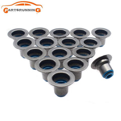 Set of 16 Valve Stem Seal 12482063 For GMC Chevrolet 4.8 5.3 5.7 6.0 LS1 LS3 LS6 6B93BC-57