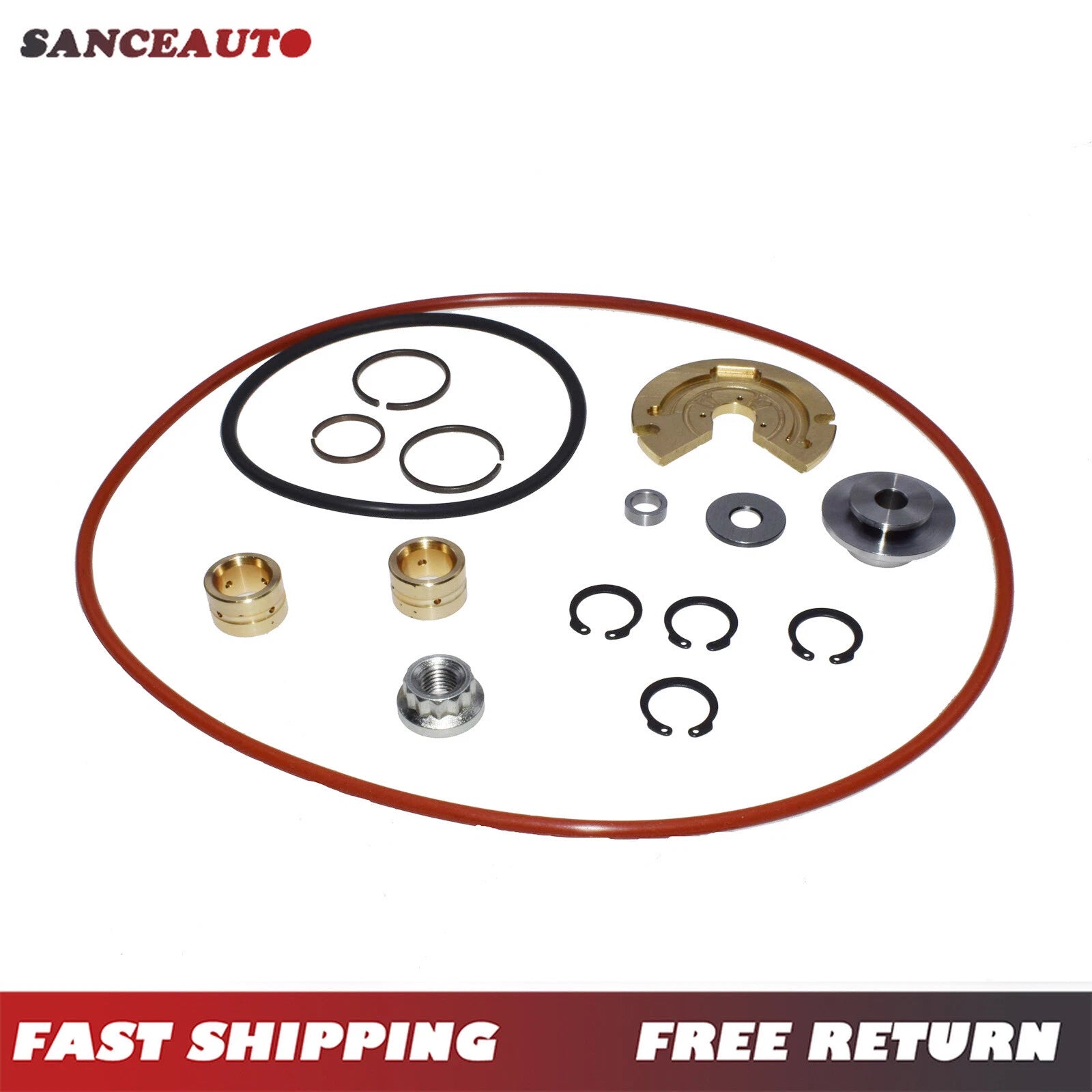 For Volvo S60 R V70 R R-line KKK K24 Turbo Turbocharger Rebuild Repair Kit 6B93BC-57