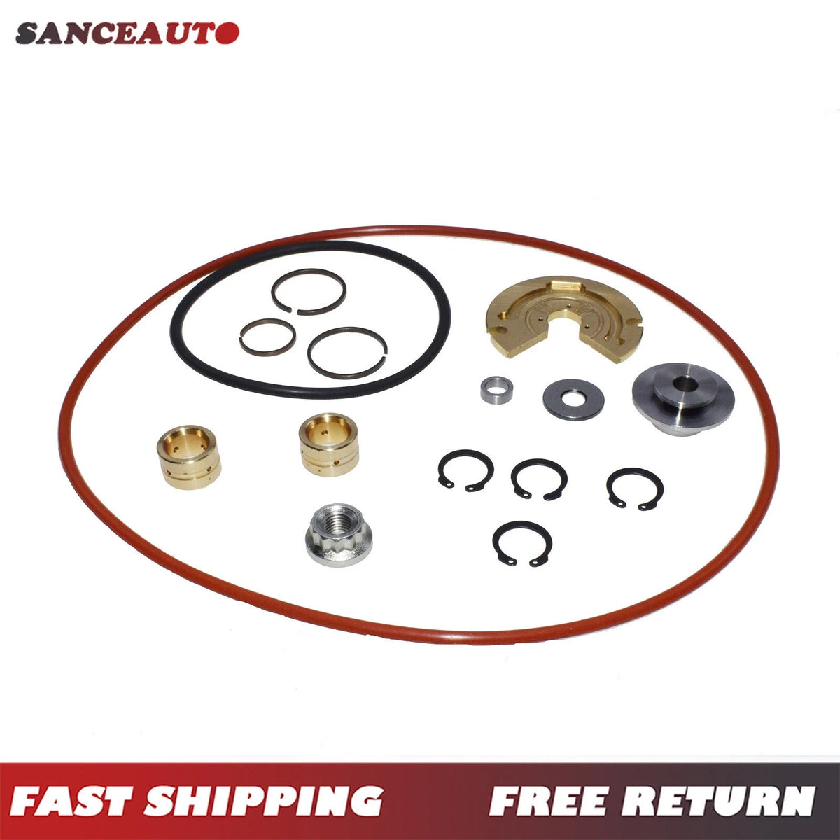 For Volvo S60 R V70 R R-line KKK K24 Turbo Turbocharger Rebuild Repair Kit 6B93BC-57